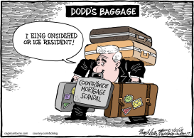 CHRIS DODD AS VICE PRESIDENT by Bob Englehart