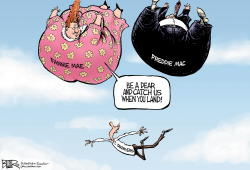 PAIN IN THE FANNIE by Nate Beeler