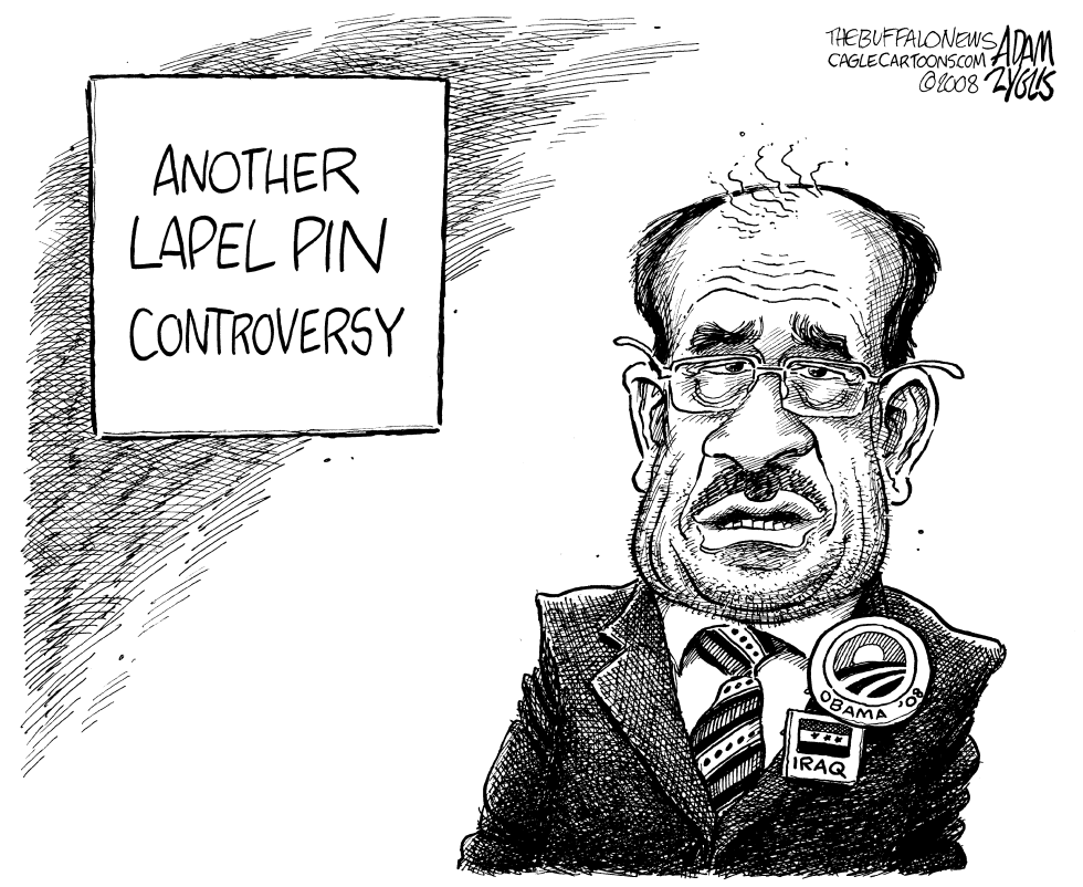  OBAMA CONTROVERSY by Adam Zyglis