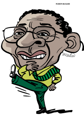 ROBERT MUGABE COL by Arcadio Esquivel