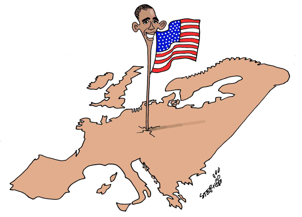  OBAMA IN EUROPE-2 by Stephane Peray