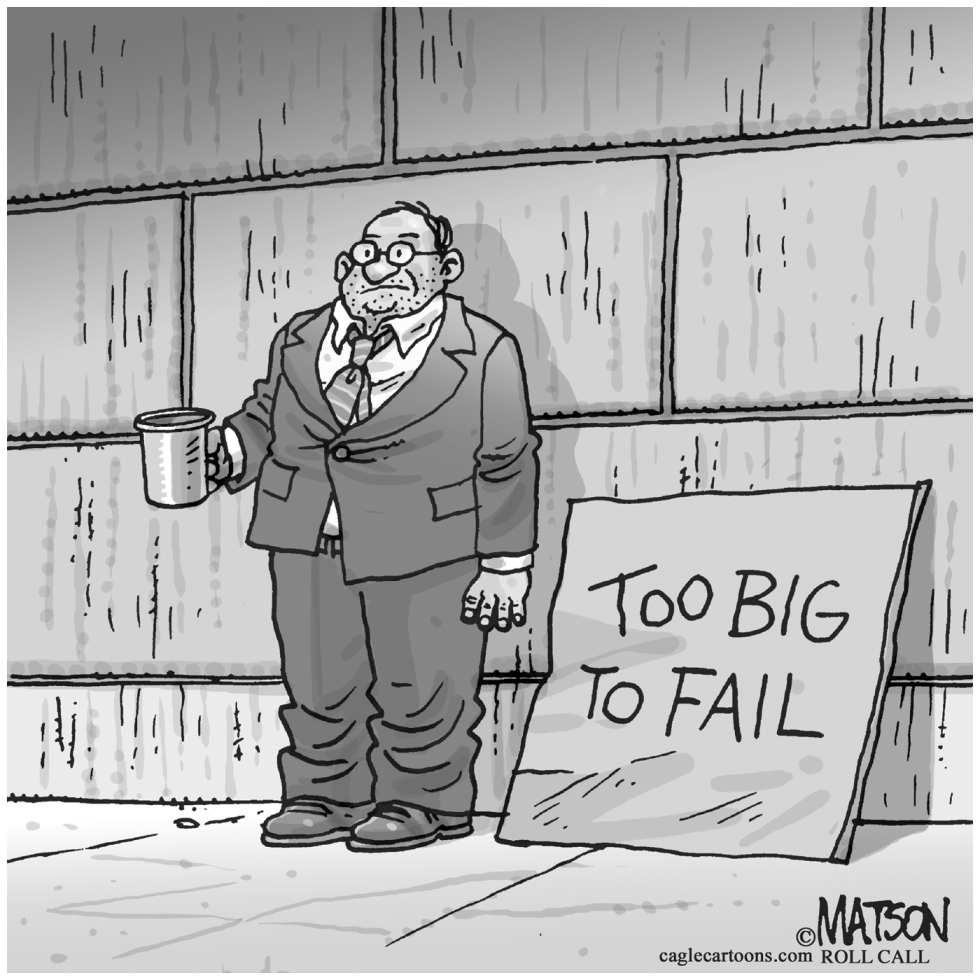  TOO BIG TO FAIL by RJ Matson