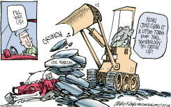 GOP ON OIL SHALE by Mike Keefe