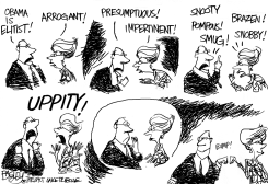 UPPITY OBAMA by Pat Bagley