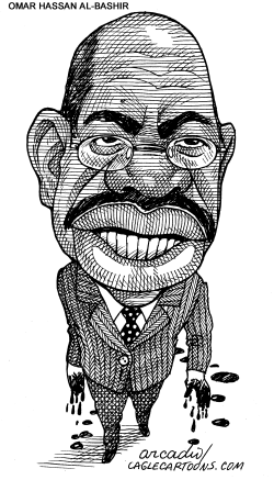 OMAR HASSAN AL-BASHIR COL by Arcadio Esquivel