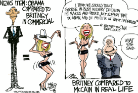 BRITNEY OBAMA by Pat Bagley