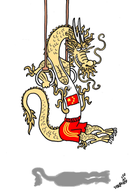 OLYMPIC  CHINESE DRAGON by Stephane Peray