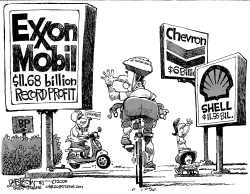 BIG OIL PROFITS by John Darkow