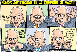 HUMOR SOFISTICADO DE MCCAIN  by Wolverton