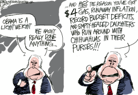 MCCAINS COMPLAINT  by Pat Bagley