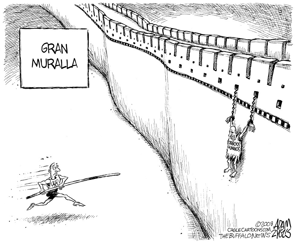  LA GRAN MURALLA by Adam Zyglis