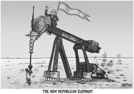 THE NEW REPUBLICAN ELEPHANT by RJ Matson