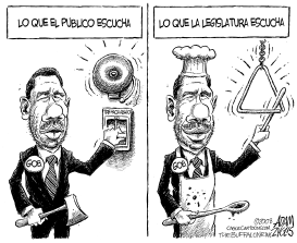 SONANDO LA ALARMA EN EL ESTADO DE NY by Adam Zyglis