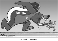 OLYMPIC MOMENT by RJ Matson