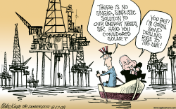 MCCAIN ON DRILLING by Mike Keefe