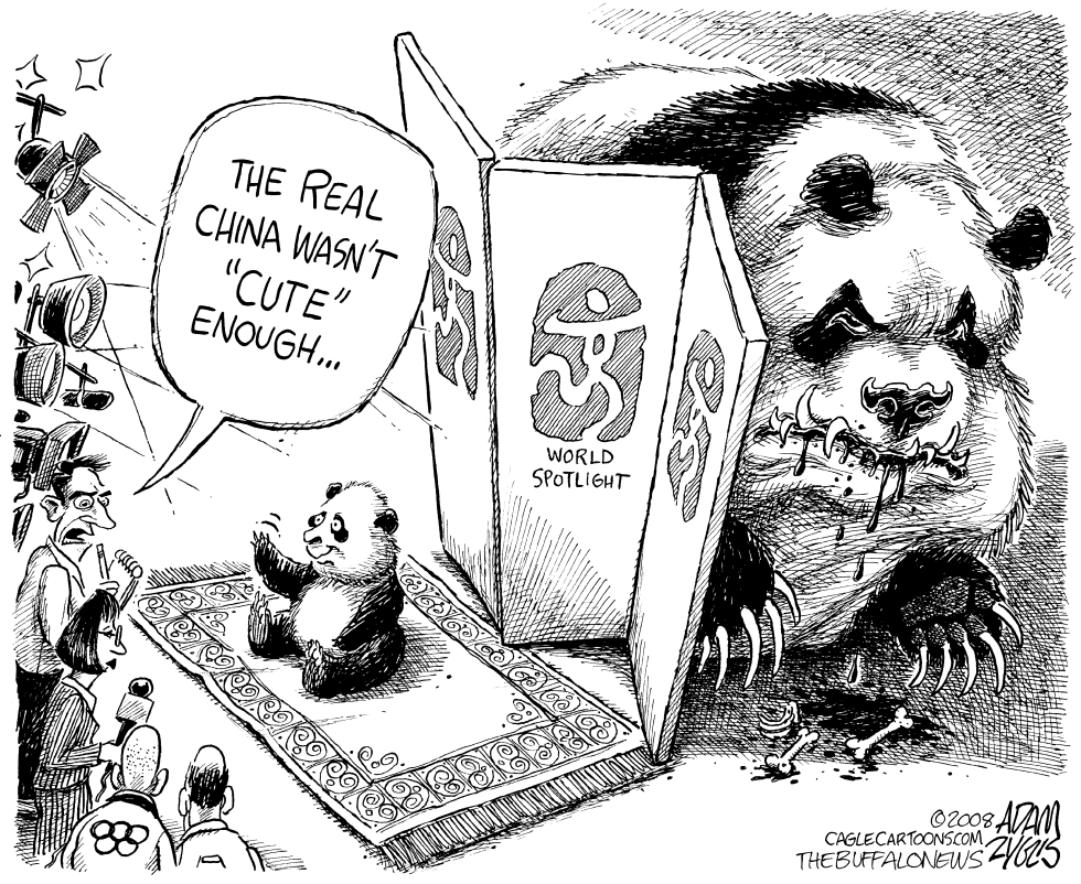  CUTE CHINA by Adam Zyglis