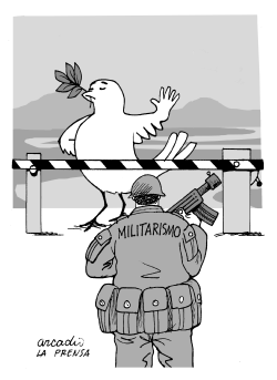 MILITARISMO SIN PASO by Arcadio Esquivel