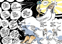 GOD AND POLITICS  by Pat Bagley