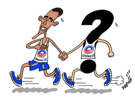 OBAMAS RUNNING MATE by Stephane Peray