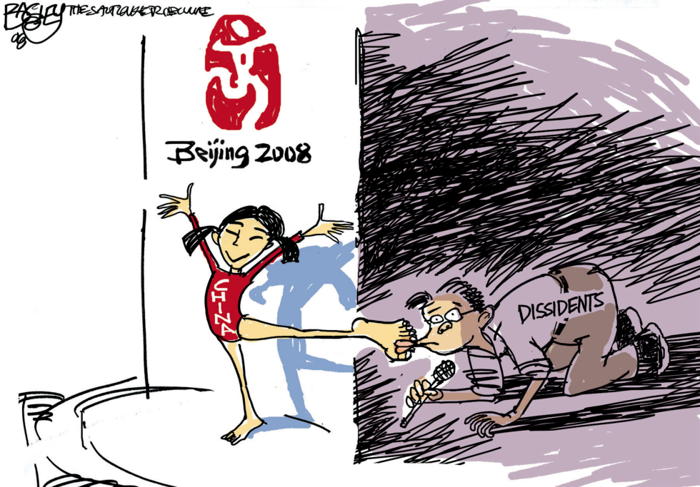  OLYMPIC END by Pat Bagley