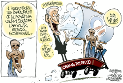 OBAMA AND BIDEN by John Cole