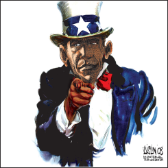 OBAMA NEEDS YOU by Aislin