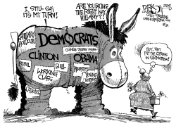 DEMOCRATS PATCH THINGS UP by John Darkow