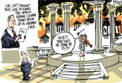 BURNING BUSH NERO by Pat Bagley