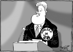 BILL, CLINTON by Bob Englehart