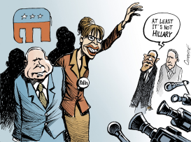 SURPRISE : SARAH PALIN by Patrick Chappatte