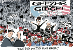 GEEZER AND GIDGET  by Pat Bagley