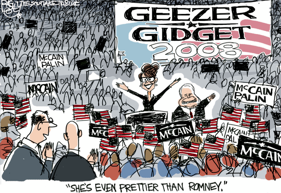  GEEZER AND GIDGET  by Pat Bagley