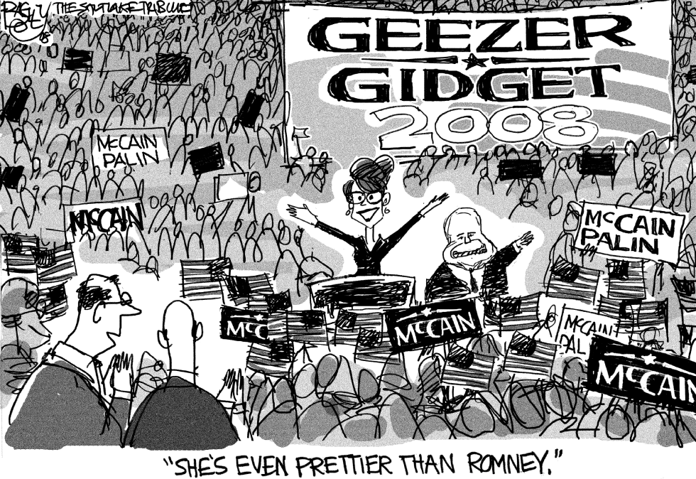  GEEZER AND GIDGET by Pat Bagley