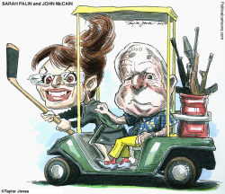 PALIN AND MCCAIN  by Taylor Jones