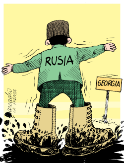 RUSIA EN CONFLICTO CON GEORGIA COL by Arcadio Esquivel