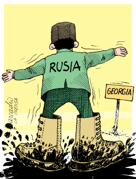 RUSIA EN CONFLICTO CON GEORGIA COL by Arcadio Esquivel