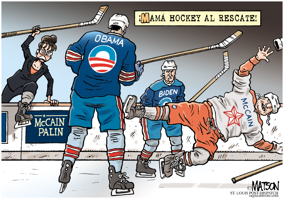  MAMA HOCKEY RESCATA LA CAMPAñA DE MCCAIN  by RJ Matson