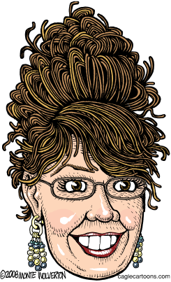 SARAH PALIN by Wolverton