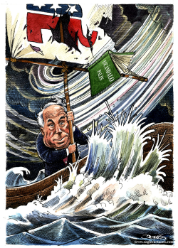 MCCAIN EN LA TORMENTA by Dario Castillejos