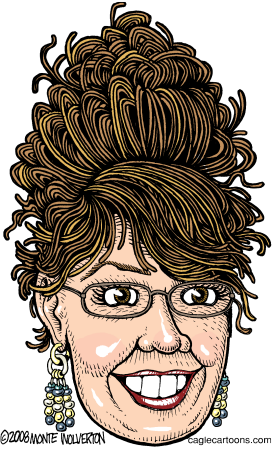 SARAH PALIN  by Wolverton