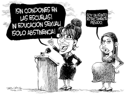 LA HIJA EMBARAZADA DE PALIN by Daryl Cagle