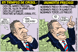 EN TIEMPOS DE CRISIS AUMENTA PRECIOS  by Wolverton