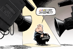 MCCAIN PREGNANCY by Nate Beeler