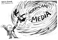 HURRICANE MEDIA -B&W by Christo Komarnitski