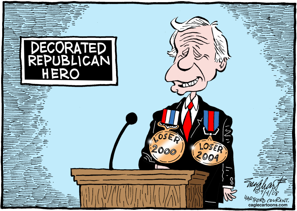  JOE LIEBERMAN  by Bob Englehart