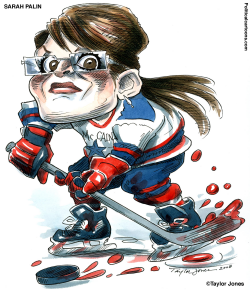 SARAH PALIN/HOCKEY MOM  by Taylor Jones