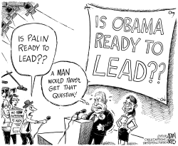 READY TO LEAD by Adam Zyglis