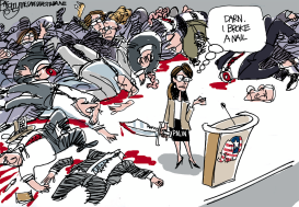 PALIN KILLER SPEECH  by Pat Bagley