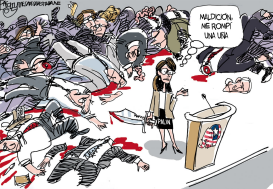 EL DISCURSO ASESINO DE PALIN  by Pat Bagley