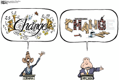 CANDIDATES FOR CHANGE by Nate Beeler